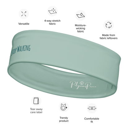 'Never Stop Walking' Stirnband - Pilgrims Peace